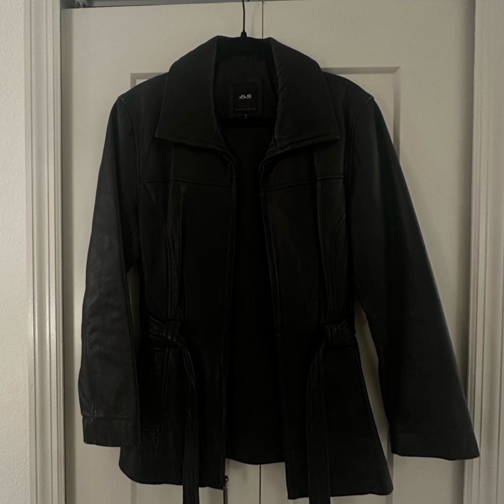 Vintage Black Leather Jacket
